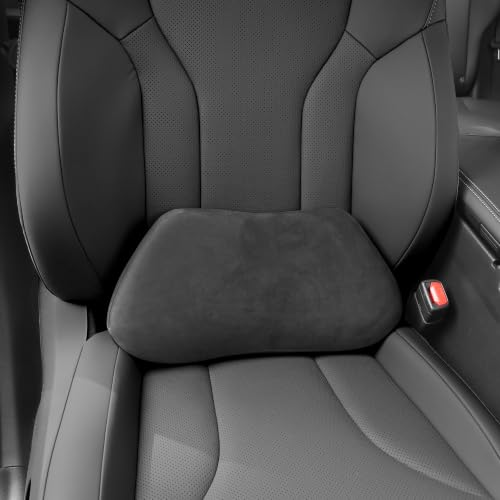 Lumbar Support Pillow for Car Lower Back Cushion, Black, 1 Pack - color: Black, size: Lumbar 1P