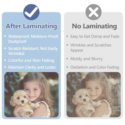 13.5" Laminator Machine High Speed Hot and Cold Roll Laminating Machine Single/Dual Sides with Digital Display for A3/A4 Paper Lamination, Speed Adjustable 3 Minute Warm-Up, 110V (Film not Included)
