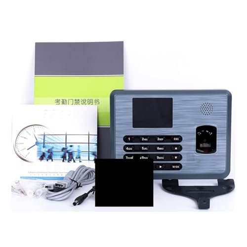 Biometric Employee Time Attendance Machine 3-inch Touch Screen Biometric Fingerprint Reader for Time Attendance Clock for Offices, Factories, Hotels, Schools and More(TX628 ID) - size: TX628 ID