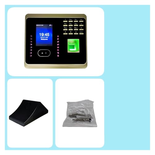 WiFi Biometric Face Attendance System Fingerprint Time Clock for Small Businesses Employee Attendace Management Electronic Device for Offices, Factories, Hotels, Schools and More