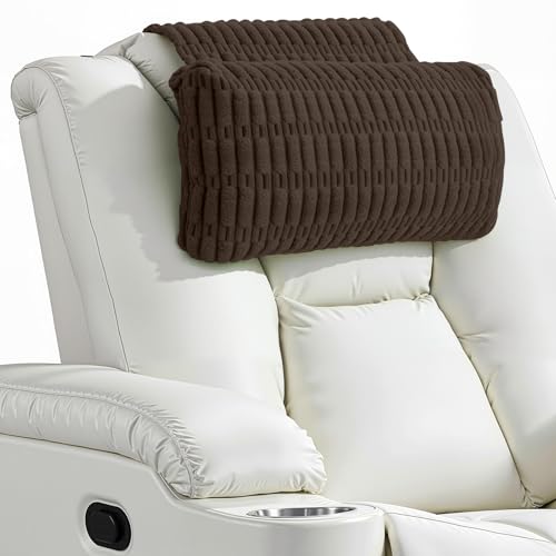 Recliner Pillow, Adjustable Neck Pillow for Recliner - color: Coffee