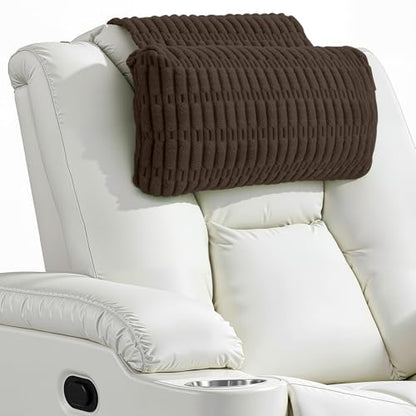 Recliner Pillow, Adjustable Neck Pillow for Recliner - color: Coffee