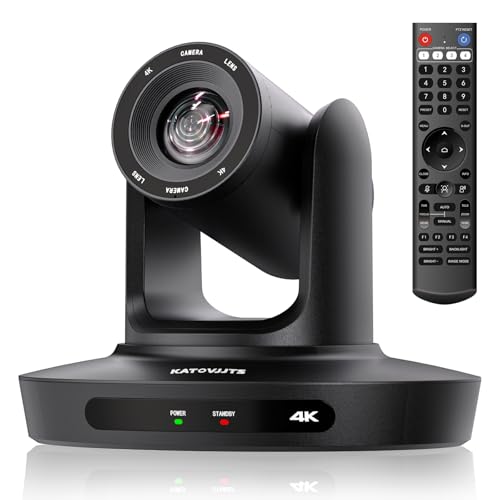 PTZ Camera 4K UHD with 20X Optical Zoom,Video Conference Room Camera,Live Streaming for Church Worship,USB HDMI IP POE Work with Vmix,Zoom,OBS,YouTube,Facebook Livestream