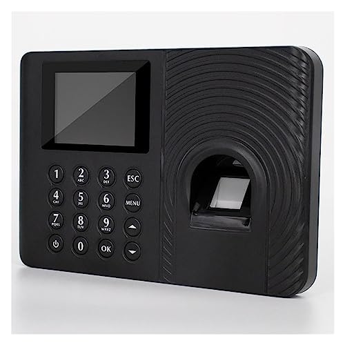 Time Clocks Biometric Fingerprint Attendance Machine USB Fingerprint Password Attendance System Time Clock Employee Checking-in Recorder,