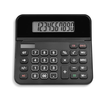 Staples 10-Digit Desktop Calculator, Solar/Battery, Large LCD Display, Basic Financial Functions, Compact Office Desk Calculator - style: 1 Pack