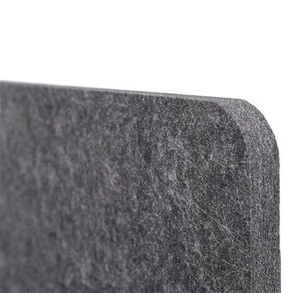 Freestanding Acoustic Desk Partition NoiseReducing Panels for Soundproofing & Privacy Office Desk Dividers (Black) Enhance Work Focus & Productivity - color: Black