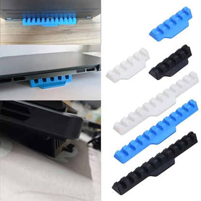 Ergonomic Laptop Cooling Stand Ventilation Holes for Enhances Airflows and Comfortable Viewing Height to Reduce Neck Str