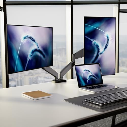 Mount-It! Dual Monitor Desk Mount, 13-32", 17.6 lbs Each