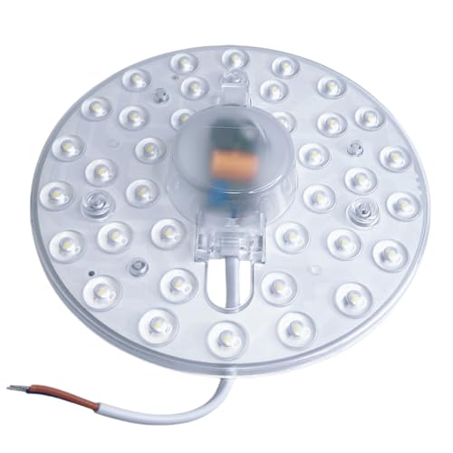 5 inch LED Retrofit Light Kit for Ceiling Fan Light Replacement Panel PCB 18W 6000K 2200LM 120V CRI80+, LED Ceiling Fan Light Retrofit Kit for Ceiling Fans, Ceiling Lights, Homes, Offices - color: 5 inch LED Retrofit Light