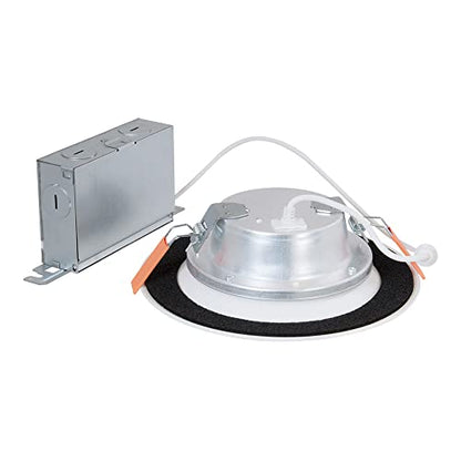 HALO LTB 6-inch Selectable CCT (3000K-5000K) Integrated LED, White Recessed Light, Dimmable Retrofit Trim - size: 6 inch, style: 3CCT Old Version