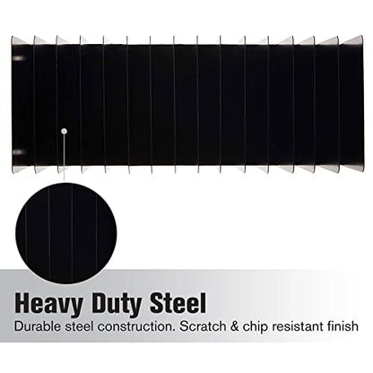 MMF Industries STEELMASTER Desk File Organizer | 15 Compartments | Scratch & Chip-Resistant Finish | Durable Steel Construction | Vertical File Organizer - style: Message Rack
