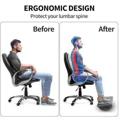 CasaZenith Foot Rest Under Desk at Work, Foot Stools for Under Office Desk - color: Gray
