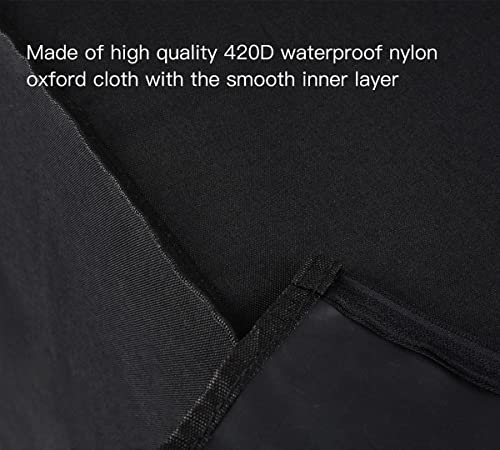 Computer CPU Dust Cover, Waterproof Desktop PC Mid-Tower Computer Host Dustproof Cover Full Case Protector with Zipper, Anti-Static CPU Tower PC Dust Covers (8.5W x 18.5H x 19.7D)