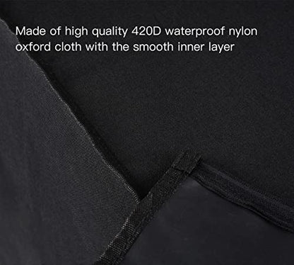 Computer CPU Dust Cover, Waterproof Desktop PC Mid-Tower Computer Host Dustproof Cover Full Case Protector with Zipper, Anti-Static CPU Tower PC Dust Covers (8.5W x 18.5H x 19.7D)
