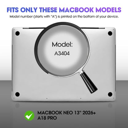 Anti-Spy Removable Shield Magnetic for MacBook Neo 13 Inch (2026, A18 Pro) Privacy Screen with 180° View Control, Ideal for Public Workspace - size: MacBook Neo 13 Inch (2026, A18 Pro)