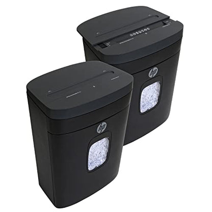 HP - Micro Cut Paper Shredder, 14-Sheet with Slide Top for Office - size: 14 Sheet