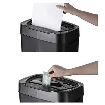 Paper Shredder, Auto Feed, Sheet Capacity, Super Cross-Cut, Small Household Portable, Credit Card/Staples