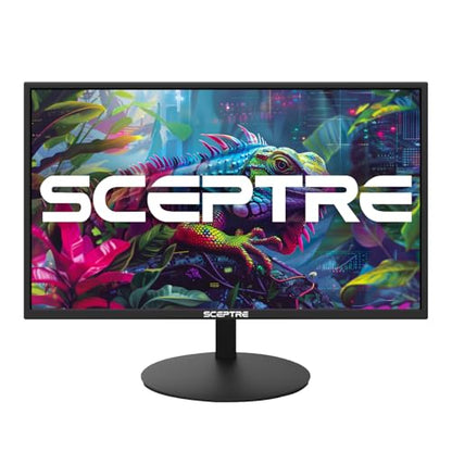 Sceptre E275W-19203R 27 inch1080P LED Monitor 99% sRGB 2X HDMI VGA Build-In Speakers, Machine Black (E275W-19203R series) | 99% sRGB 2X HDMI VGA Build-In Speakers, Machine Black (series) - style: 27" 75Hz
