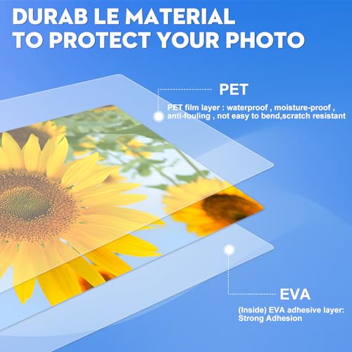 CAREGY Thermal Laminating Pouches, Holds 8.5 x 11 Inch Sheets,200 Pack - size: 200PACK-3Mil (9 x 11.5Inches)