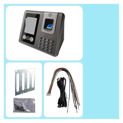 Time Clock for Small Businesses WiFi Face Time Attendance System Employee Fingerprint Time Clock Management Solution for Offices, Factories, Hotels, Schools and More