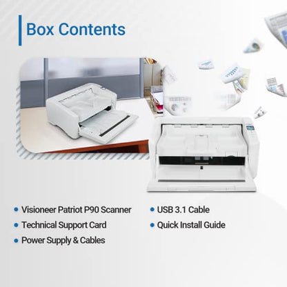 Visioneer Patriot P90 Duplex Scanner