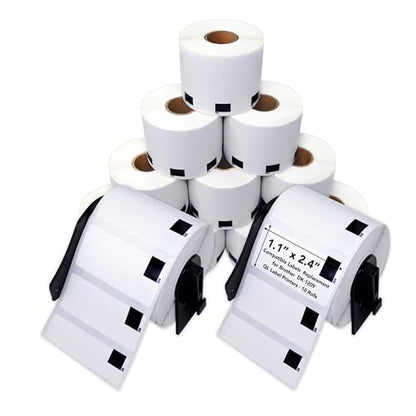 Replacement for Brother DK-1209, 1.1x2.4 Inches Thermal Barcode Labels - size: 1.1" X 2.4" - 1209