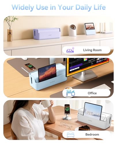 ORICO Cable Management Box, Keeping Cords Tidy and Protected from Damage