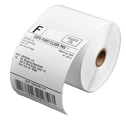 Arkscan SL450 4x6 Shipping Label in 1 Roll (450 Labels/Pages per Roll) - Direct Thermal Labels for Zebra, Rollo & Arkscan Label Printers - size: 4 x 6", 1 Roll