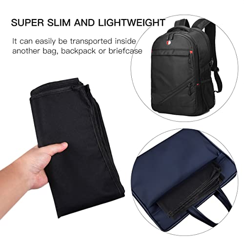 Computer CPU Dust Cover, Waterproof Desktop PC Mid-Tower Computer Host Dustproof Cover Full Case Protector with Zipper, Anti-Static CPU Tower PC Dust Covers (8.5W x 18.5H x 19.7D)
