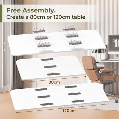 Baoz Wall Mounted Folding Table 47.2''*15.7'', Heavy Duty Laundry Table for Folding Clothes, Wall Desk Fold Down for Small Spaces, Collapsible Foldable Floating Desk for Laundry Room, Office, Kitchen