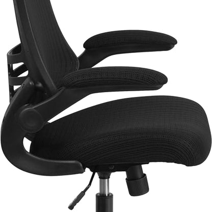 Flash Furniture Mesh Swivel Adjustable Office Chair, Black