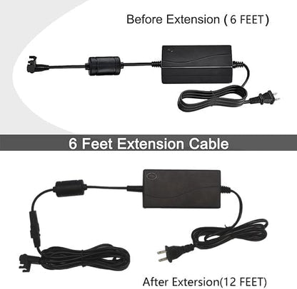 29V2APower Adapter 2-Pin for VersaDesk Ultralite VUL3624 36" Electric Height-Adjustable Standing Converter Sit to Stand Desktop Riser Versa Desk Power Supply Cord Charger,29VAC/DC Adapter Replacement
