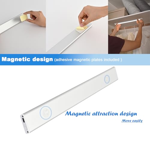 Closet Light Magnetic 12" Battery Powered Closet Light - color: 4 Pack 12inch light