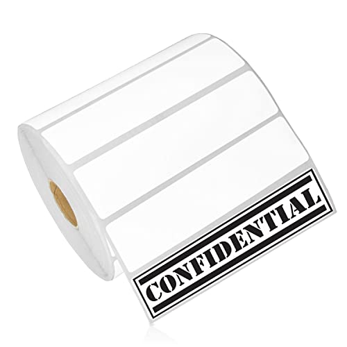 OfficeSmartLabels 4" x 1" Direct Thermal Labels - size: 1 Inch Core - 4 x 1 - 01 Roll