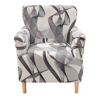 CRFATOP Accent Chair Cover, Stretch Armchair Slipcover for Living Room - color: Color A09