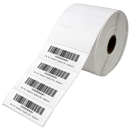 2 5/8" X 1” Direct Thermal Labels 2000 Per Roll Perforated | Quality 2 5/8" x 1” direct thermal labels 2000, designed for everyday use. - size: 2 5/8" X 1" 12 Rolls