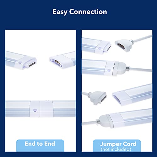LED Smart Under Desk Lights Plug in White & RGB Color Changing Dimmable with Remote. Alexa, Google Enabled. Under Counter Lighting Bar for Kitchen, Shelf, Cupboard, Cabinet, Monitor (1-Bar Kit, 12")