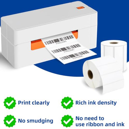 ESSENTIAL 3" x 1" Direct Thermal Labels, 1" Core (1400 Labels, 1 Roll) - size: 3"x1"