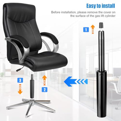 Office Chair Cylinder Replacement (5.5" Stroke) - size: 5.5" Stroke