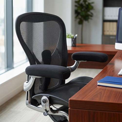 KALLORY Chair Armrest Cover Office Chair Arm Rest Pad Neoprene Arm Covers for Desk Pressure Relief Cushion for Home and Office Size S 2 Pack