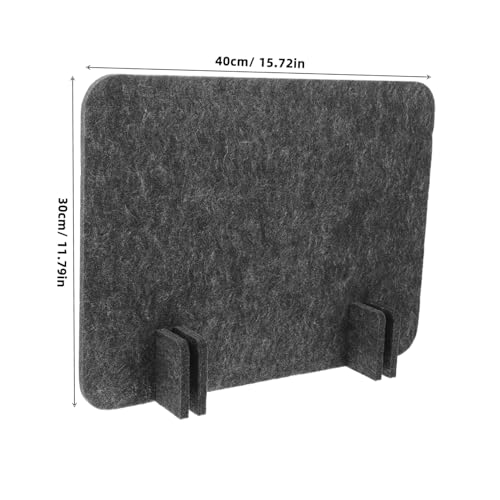 Desk Screen Privacy Divider Soundproof Desk Partition Office Partition Baffle Felt Study Carrel Quick Setup Noise Reduction Cubicle Divider