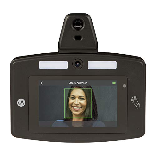 Touch-Free Voice Control and Facial Recognition Time Clock with Temperature Reader (DR2500)