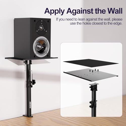 Clamp On Desktop Studio Monitor Speaker Stands Pair