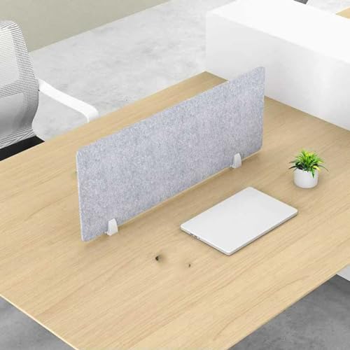 Desk Privacy Divider, Divider Sound Proof Dividers Shields Panels Cubicle Wall, for Students and Office 5pack(Gray,40X80cm) - color: Gray, size: 40X80cm