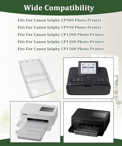 6 Inch Paper Tray, 100×148mm Postcard Size Holder Paper Input Tray | Fits for Canon Selphy CP900 CP910 CP1200 CP1300 CP1500 Photo Printer