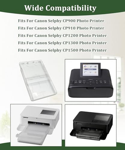 6 Inch Paper Tray, 100×148mm Postcard Size Holder Paper Input Tray | Fits for Canon Selphy CP900 CP910 CP1200 CP1300 CP1500 Photo Printer