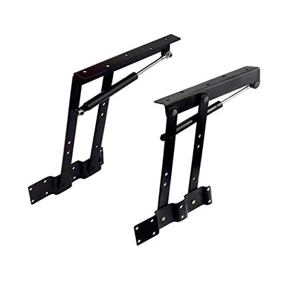 2 Pcs Lift Top Coffee Table Hinges,Gas Hydraulic Mechanism | Hinge brackets only,screws not included,for lift top coffee tables,folding desks,storage tops and bench tops