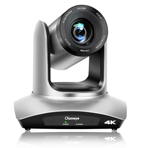 Chameye 4K PTZ Live Streaming Camera 20X Optical Zoom HDMI USB LAN PoE C420 - color: 4K 20x HDMI C420