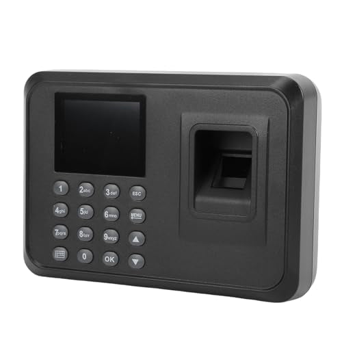 Small Business Employee Time Clock, Reliable 2-in-1 Fingerprint Password , Reliable Fingerprint Storage Capacity