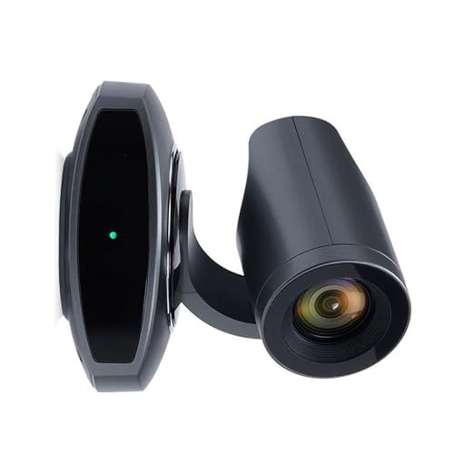 4K PTZ Camera AI Tracking 10X Optical Zoom 250 Rotation PoE LAN USB Output Camera for Conference Teaching Live Streaming (US Plug)